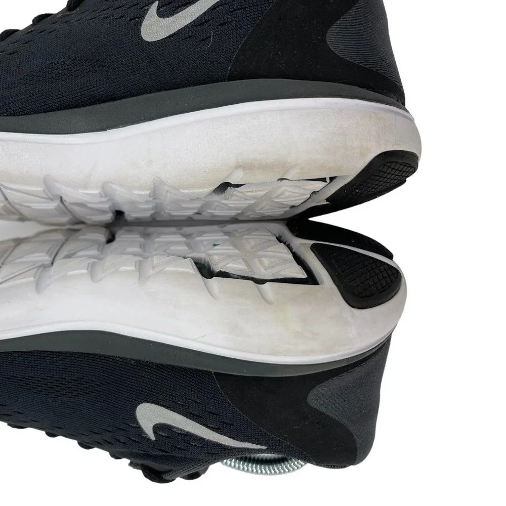 Nike Flex Black 904236-001 Junior Trainers Size‎ 5 Black White Sneakers Shoes